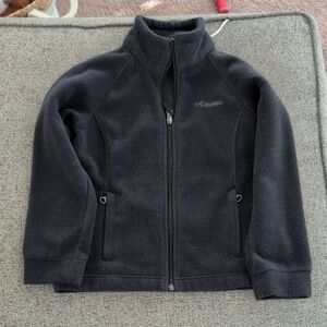 Columbia Kids Charcoal Fleece Jacket